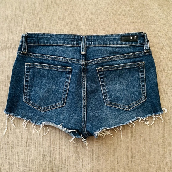 KUT FROM THE KLOTH - Women’s Denim Jean Shorts Size 6 - Picture 2 of 3